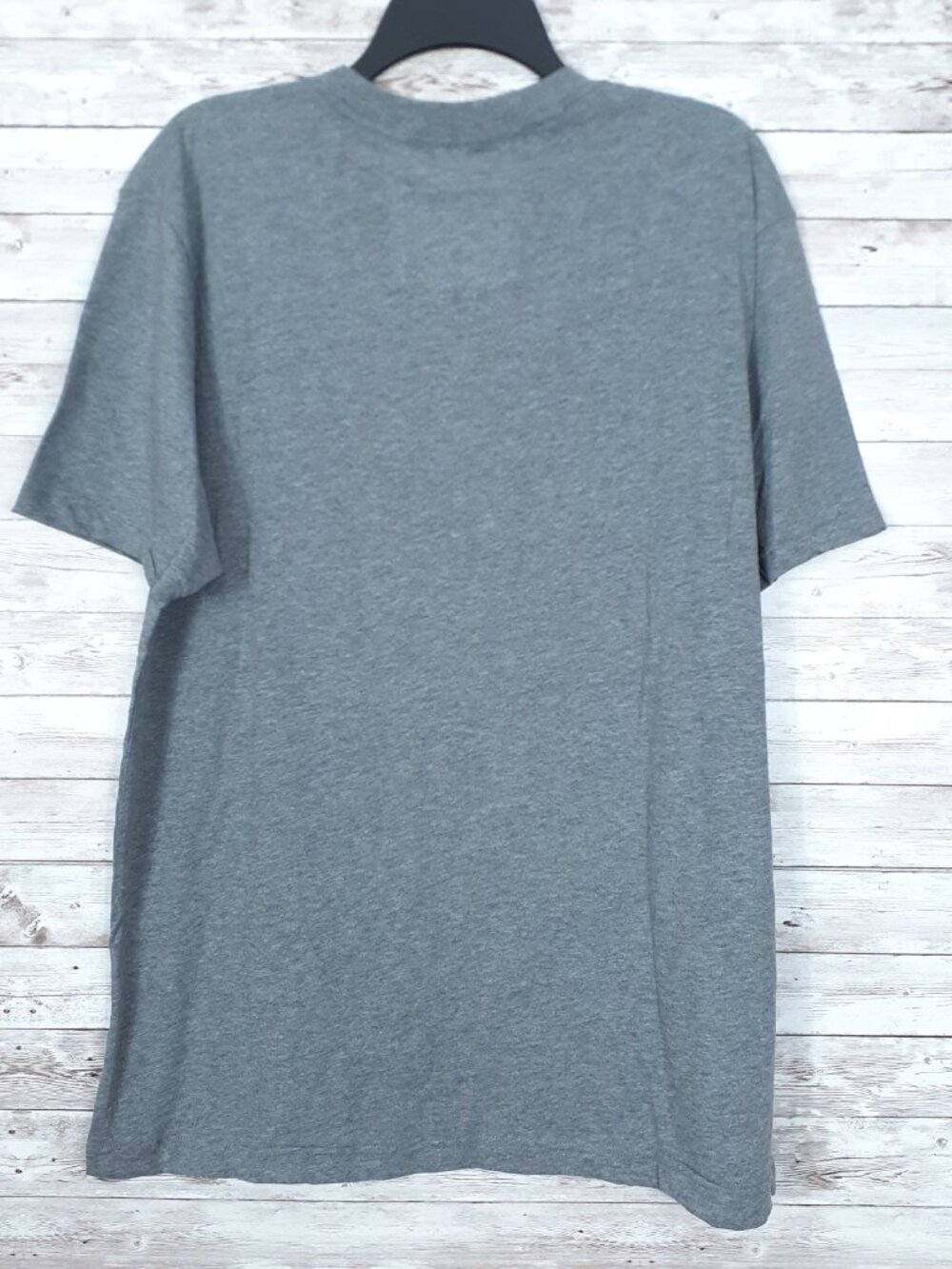 Halloween Adult Crew Neck T-Shirt XL Tee Spooky Season Skeleton Gray 995A - Picture 2 of 3